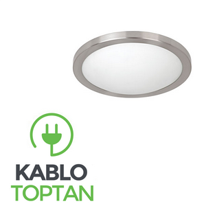 ERAPLAST Dekoratif Mat Krom Cam Armatür 520150