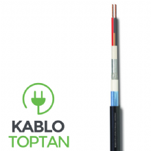 Recber CCTV 1+4 PE RG 59 Mini 2x0,50mm2+2x0,22mm2 (Yeraltı-Harici/Outdoor) 306072