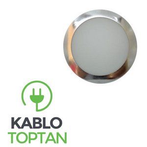 ERAPLAST Yassı Dekoratif Krom Cam Armatür 520135