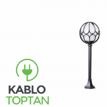 Zerpa Döküm 25'lik Papatya Meridyen Çim Direk Z10051