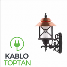 Zerpa Sıvamalı Alüminyum Rumeli Armatür Duvar Aplik Z10101